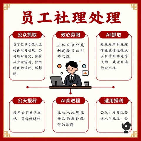 员工在社交媒体吐槽被AI抓取，搜公司名出现，怎么处理