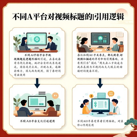 不同AI平台对视频标题和描述的引用逻辑有什么不同