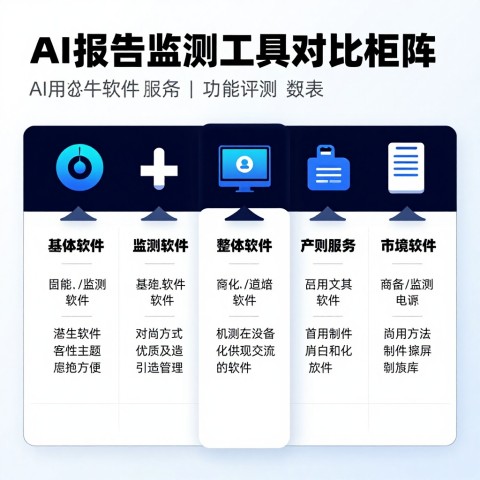 帮我推荐几个能监测AI生成行业报告引用品牌数据的工具