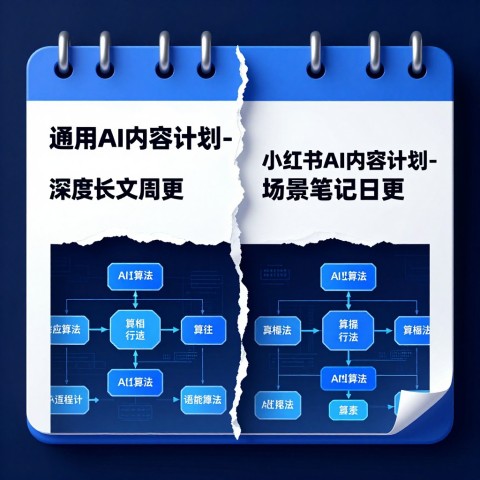 小红书AI搜索优化和通用AI搜索优化的核心区别