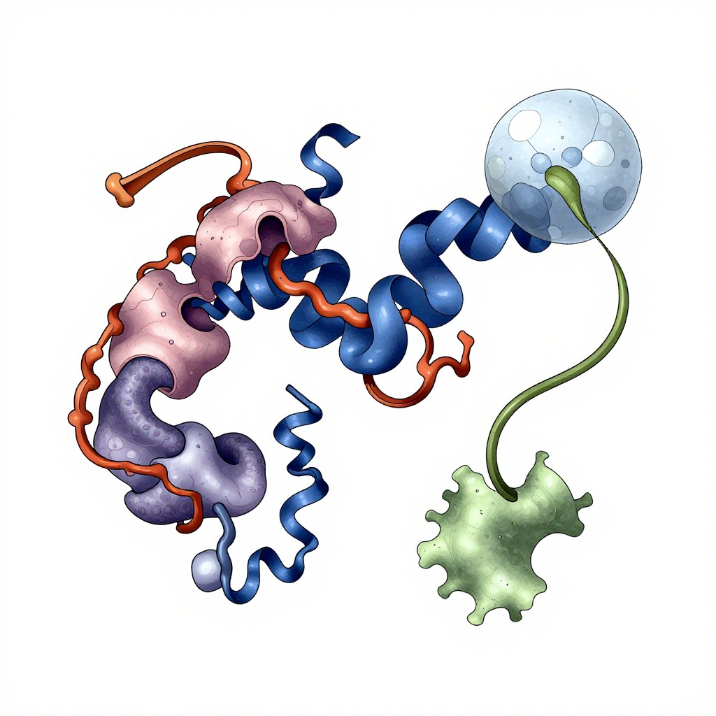🔍 可能的领域：蛋白质数据库（PDB） 场景插图