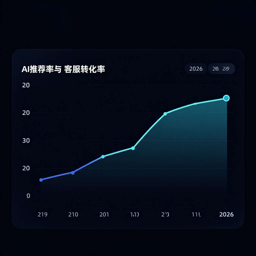 请对比人工客服回复和AI自动推荐对转化的影响差异