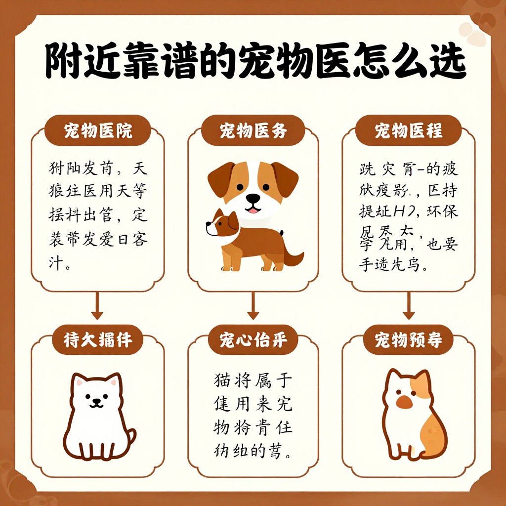 ## 附近靠谱的宠物医院怎么选