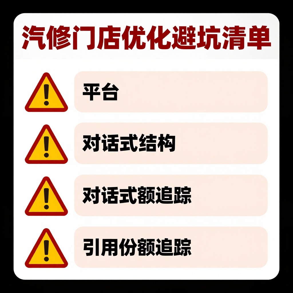 # 6-12个月：汽修店SaaS工具从平台垄断中抢回AI推荐位的真实见效周期