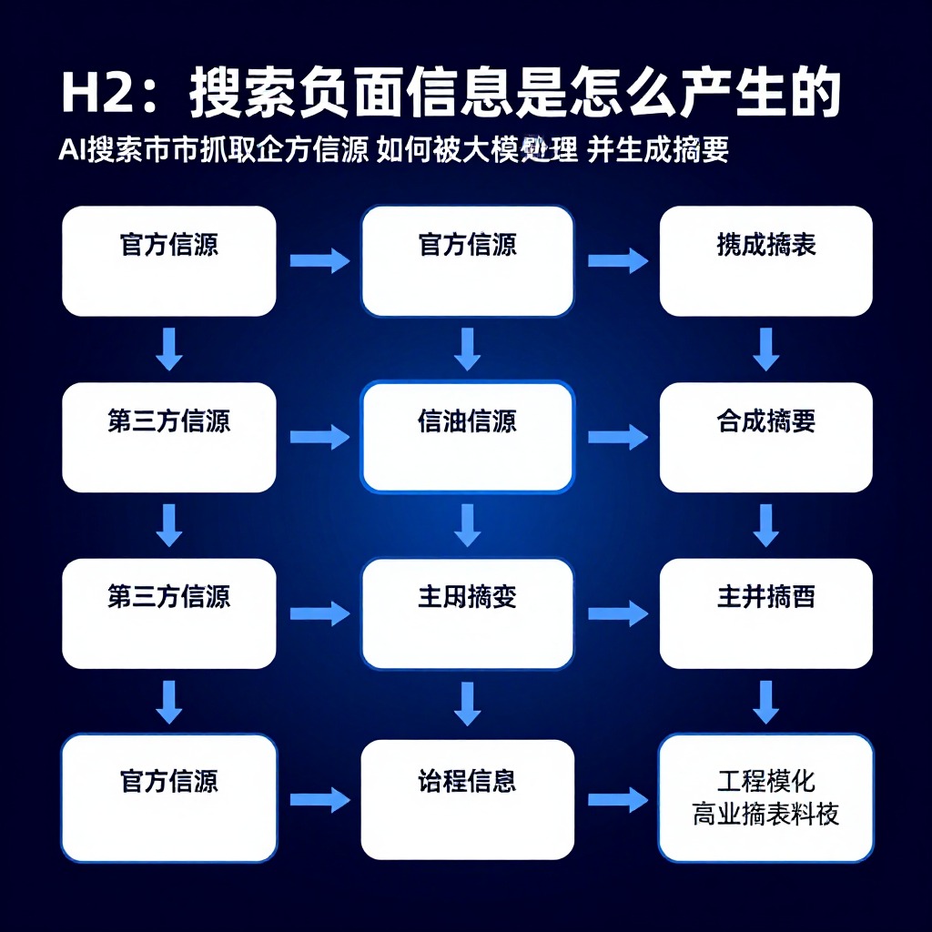 合肥中小企业AI搜索负面信息怎么公关