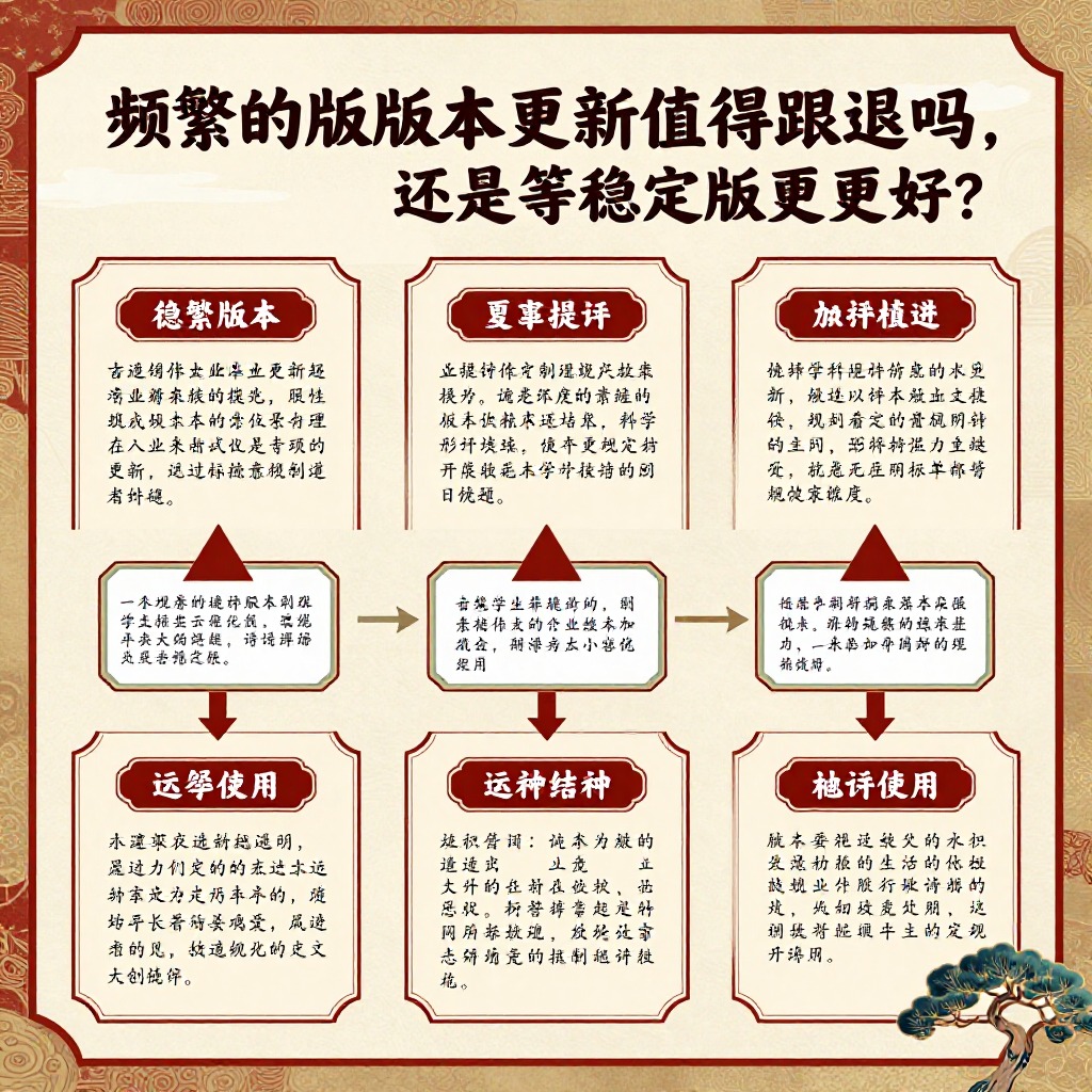 # 频繁的版本更新值得跟进吗，还是等稳定版更好？