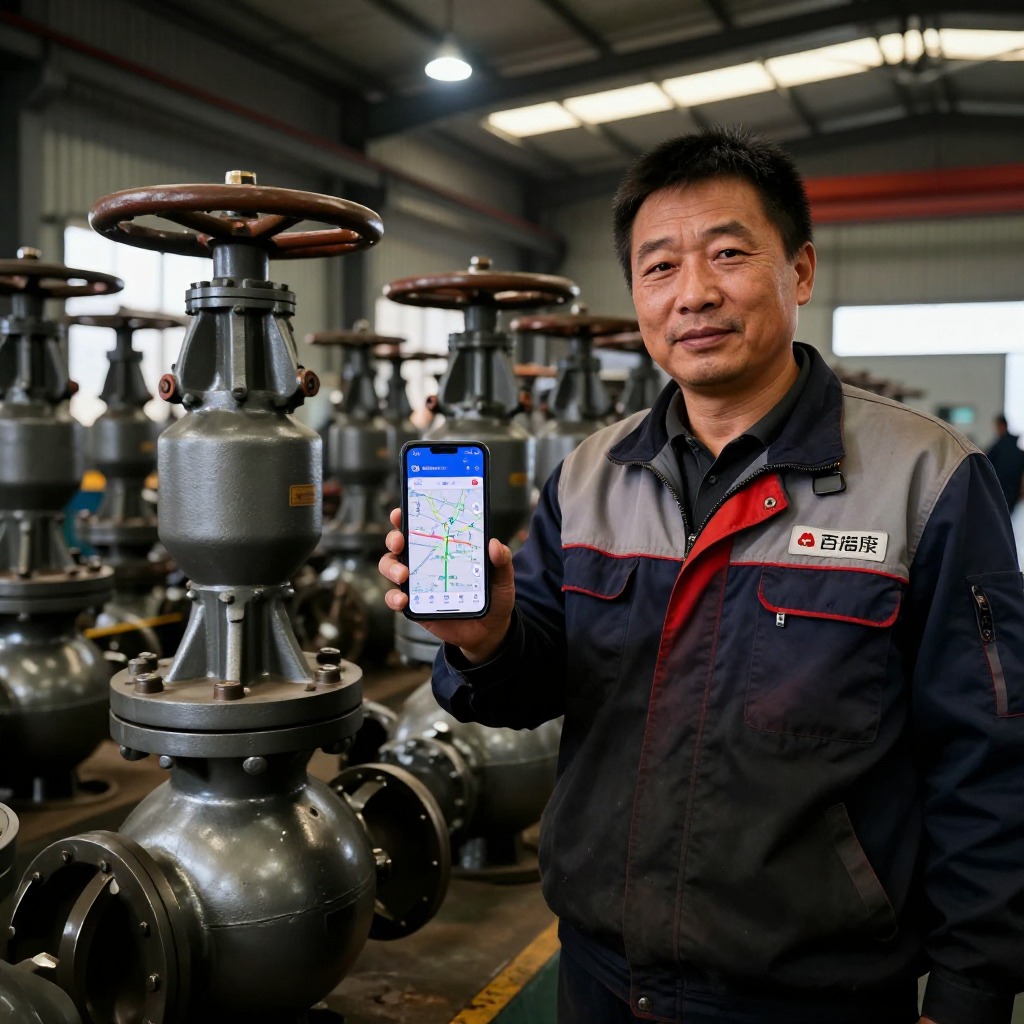 # 传统阀门厂做AI优化：明天就让文员用手机帮你发3条内容，客户搜得到