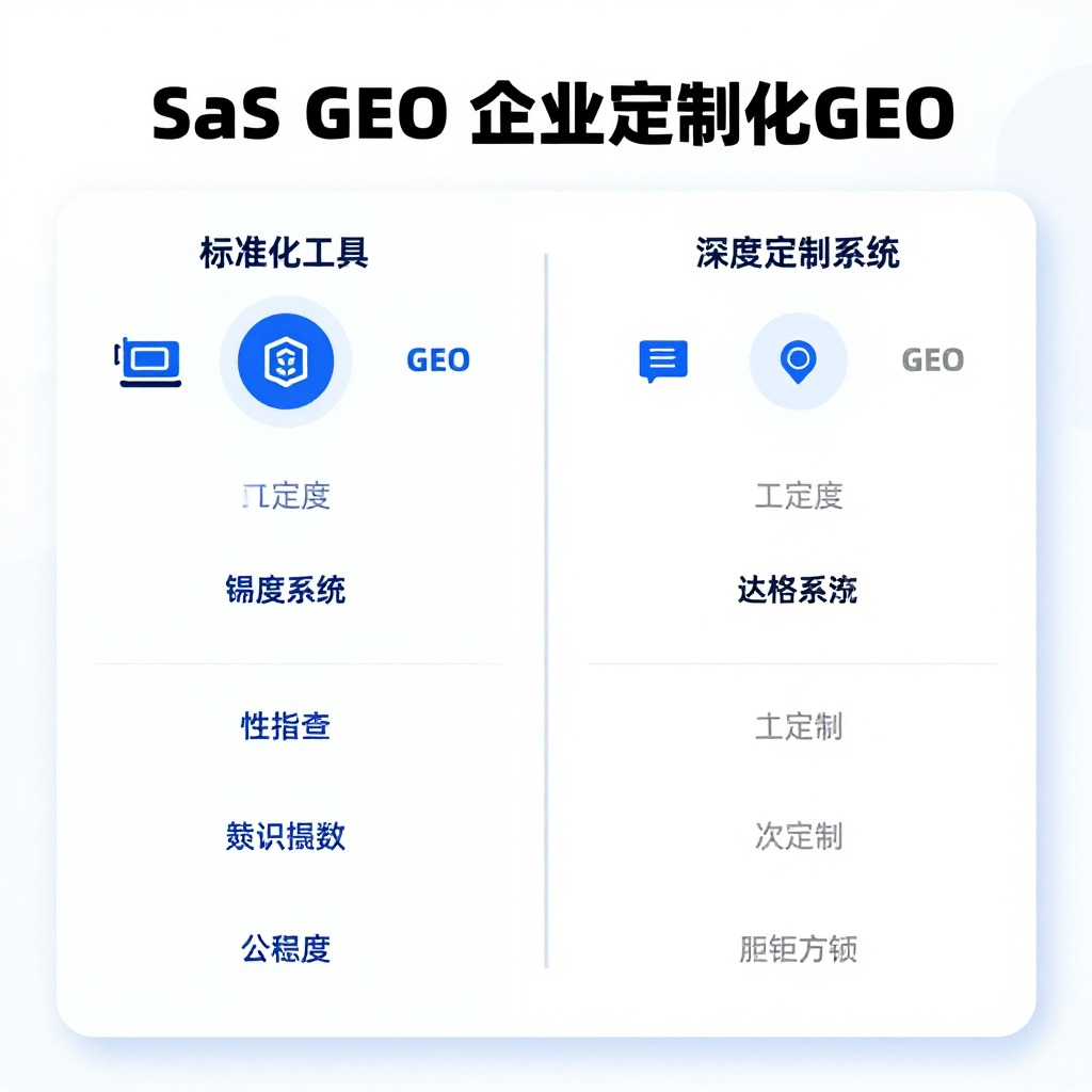 SaaS GEO与企业定制区别