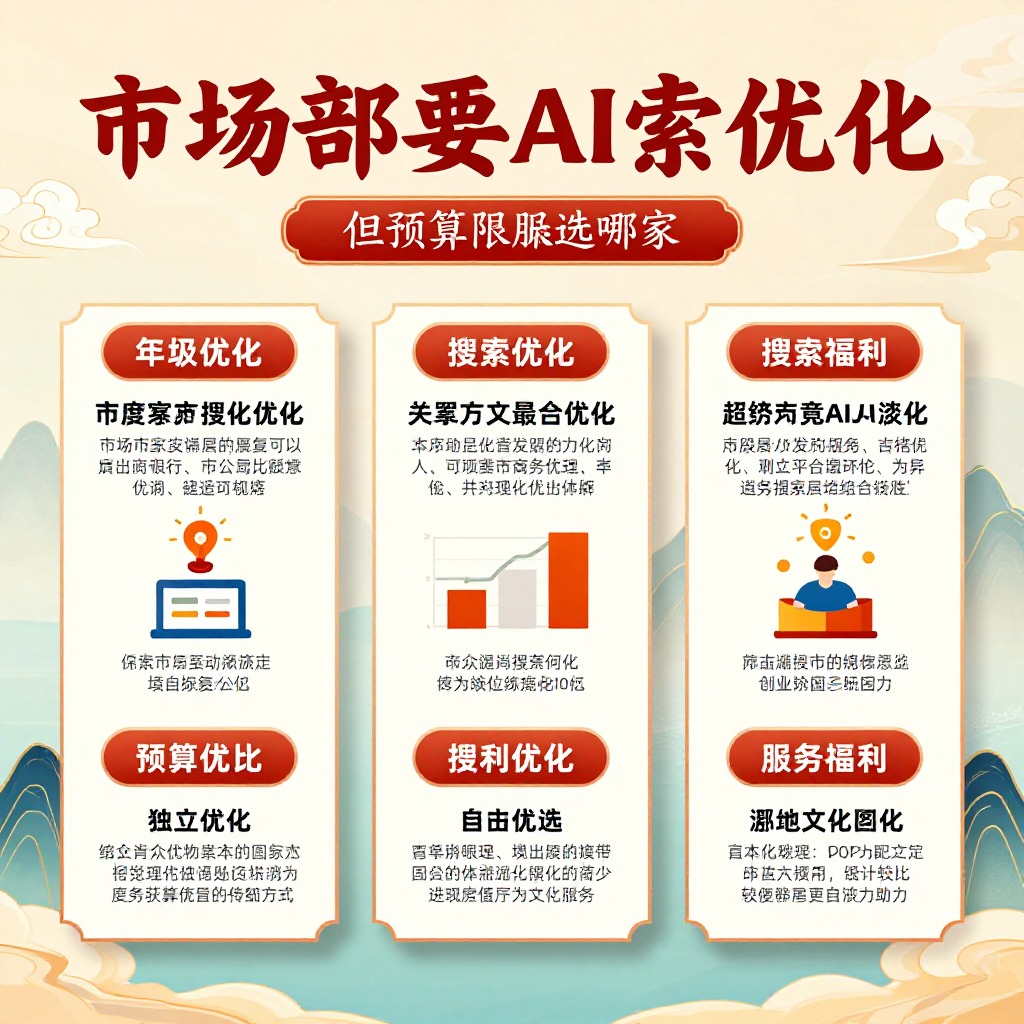 市场部要做AI搜索优化但预算有限选哪家