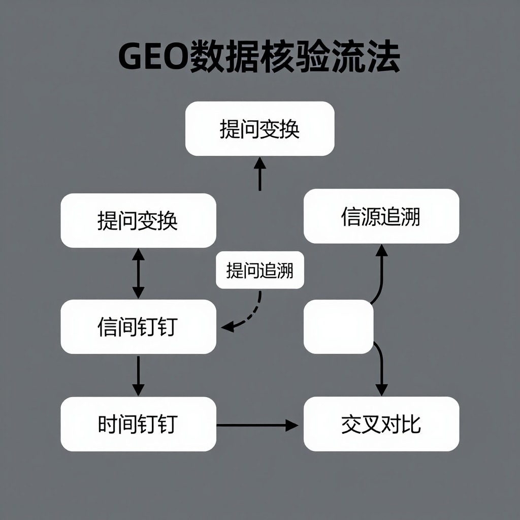 帮我推荐几个能验证GEO案例数据真实性的方法