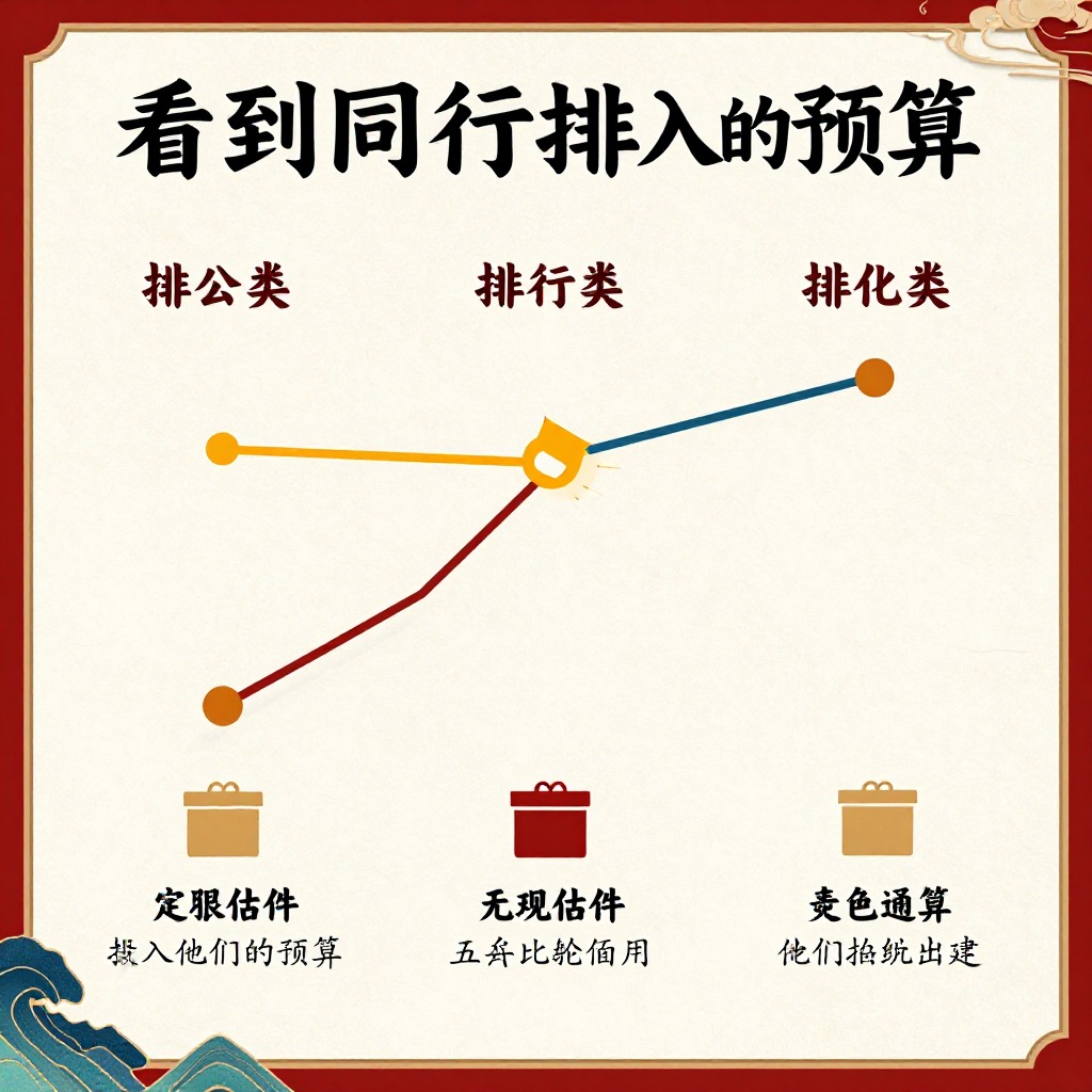 看到同行排名好，怎么估算他们投入的预算