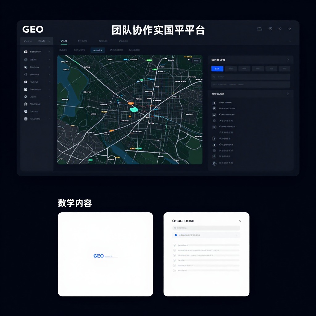 帮我推荐几个支持团队协作的GEO平台，五个人左右