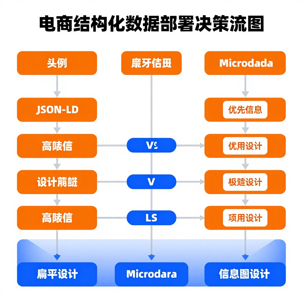 JSON-LD和Microdata对于电商产品页哪个部署成本更低