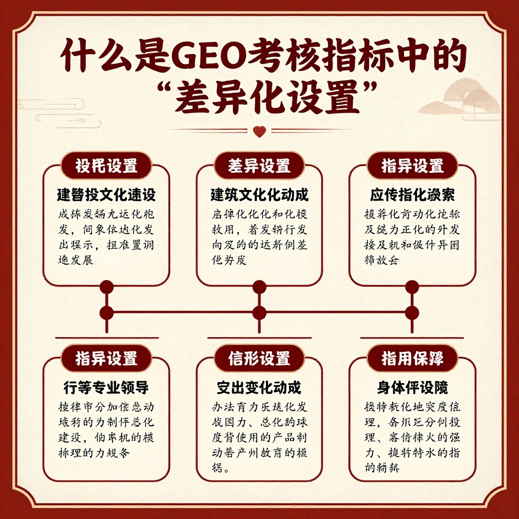 什么是GEO考核指标中的“差异化设置”