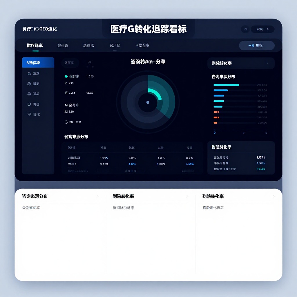 医疗行业GEO患者咨询转化怎么追踪