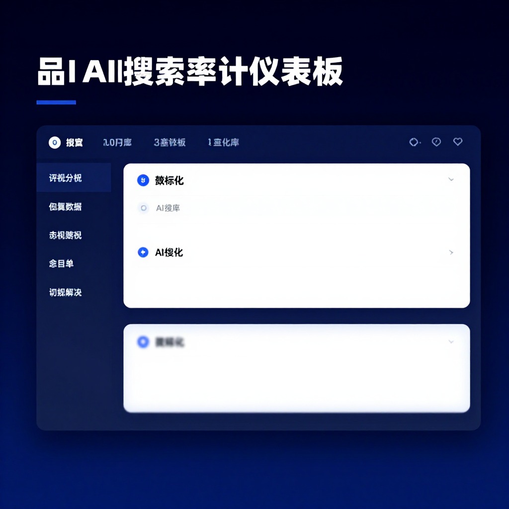 品牌AI搜索曝光率的具体计算公式是什么